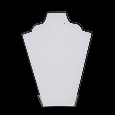 Affichage acrylique en gros de bijoux de support de collier de cosmétiques