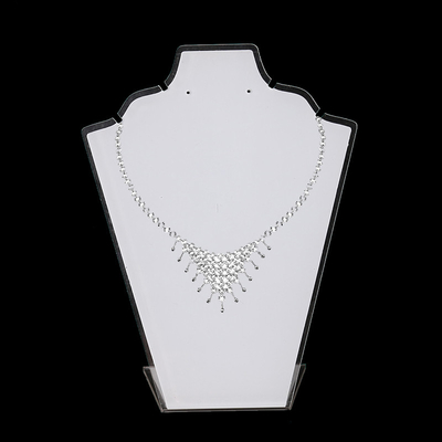 L'affichage acrylique de collier, collier jewels le support d'affichage pour l'affichage d'exposition