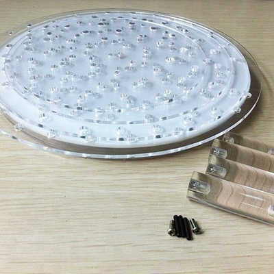 Polonais en cristal acrylique du support 3mm de bijoux de partie supérieure du comptoir qui respecte l'environnement
