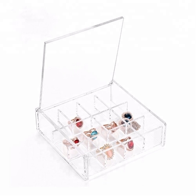 Stockage cosmétique acrylique de maquillage d'outil d'organisateur de bureau acrylique de support