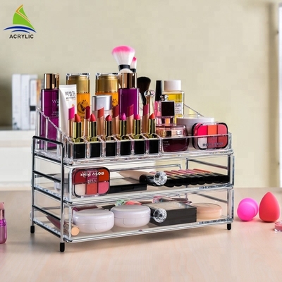 Organisateur de maquillage de support de Tablette pour l'ensemble cosmétique de cadeau