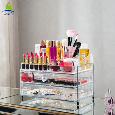 Organisateur de maquillage de support de Tablette pour l'ensemble cosmétique de cadeau