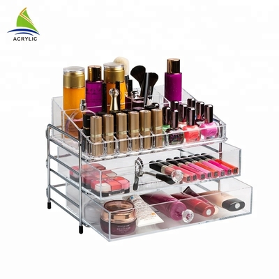 Organisateur de maquillage de support de Tablette pour l'ensemble cosmétique de cadeau