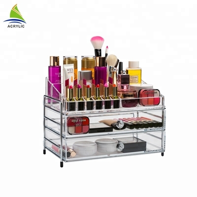 Organisateur de maquillage de support de Tablette pour l'ensemble cosmétique de cadeau