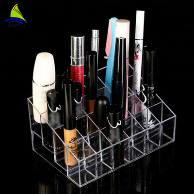 Boîte de rangement cosmétique acrylique acrylique de rouge à lèvres de 40 grilles