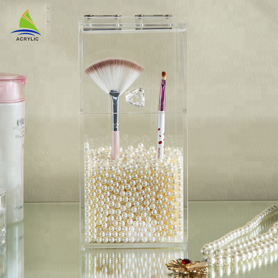 Support de brosse cosmétique adapté aux besoins du client de fabrication de maquillage en plastique