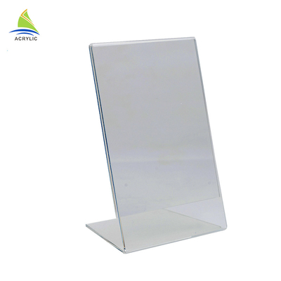 La photo acrylique carrée encadre le double avec le cadre acrylique de photo d'appui magnétique