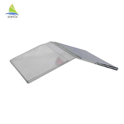 La place acrylique de cadres de photo de bureau Frameless acrylique tiennent des cadres