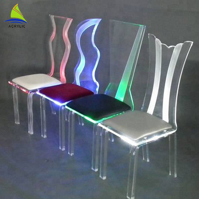 Princesse acrylique assez colorée différente Chair de sortes de meubles acryliques faits sur commande d'hôtel