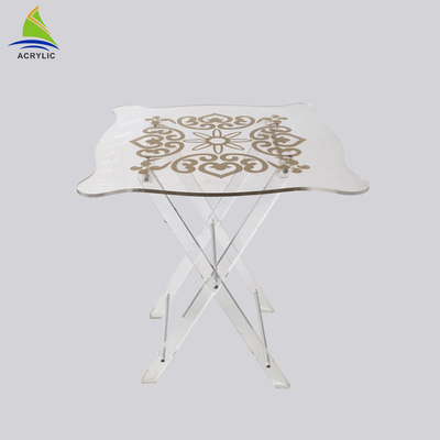 Table basse de luxe de salon d'impression/haut table basse d'espace libre pour le salon