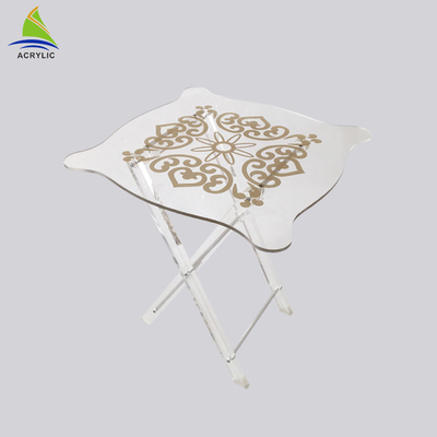 Table basse de luxe de salon d'impression/haut table basse d'espace libre pour le salon