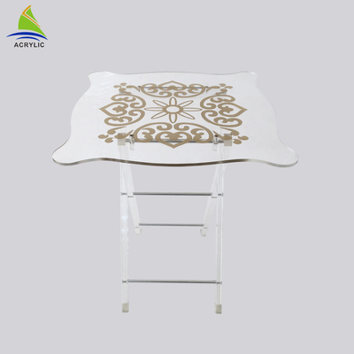 Table basse de luxe de salon d'impression/haut table basse d'espace libre pour le salon