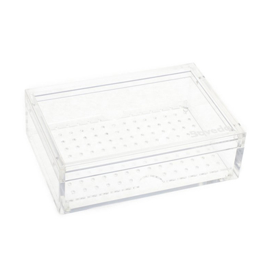 Boîte de rangement acrylique adaptée aux besoins du client par vente en gros d'usine pour le cigare