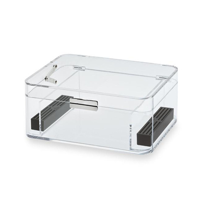Boîte de rangement acrylique adaptée aux besoins du client par vente en gros d'usine pour le cigare