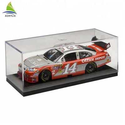Vitrine modèle acrylique faite sur commande de la publicité de cube fait sur commande en gros