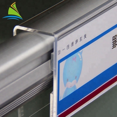 Carte acrylique d'affichage de signe de supports d'espace libre fait sur commande de table acrylique d'escalator
