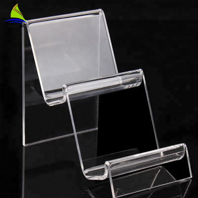 Présentoir acrylique de bureau de téléphone portable de catégorie supérieure pour le magasin
