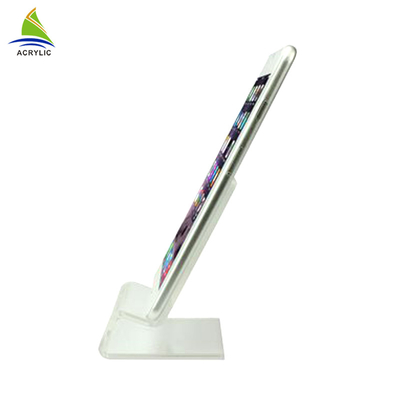 Présentoir de table acrylique de téléphone portable d'affichage acrylique qui respecte l'environnement de magasin