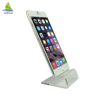 Présentoir de table acrylique de téléphone portable d'affichage acrylique qui respecte l'environnement de magasin