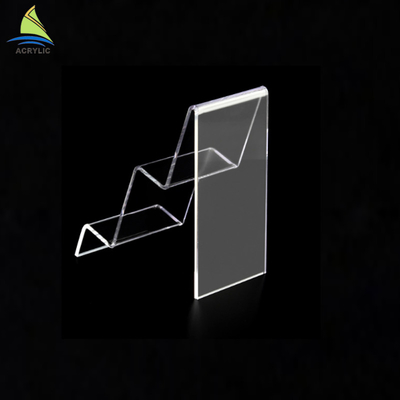 Affichage acrylique futé clair comme de l'eau de roche de téléphone de support mobile ultra transparent