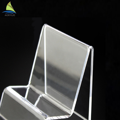 Affichage acrylique futé clair comme de l'eau de roche de téléphone de support mobile ultra transparent