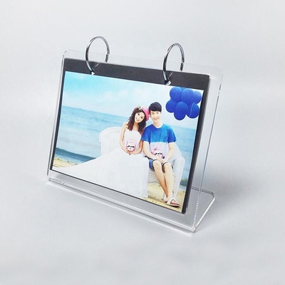 L forment les cadres de tableau acryliques clairs faits sur commande de cadre/famille de photo