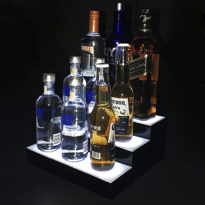 Affichage mené acrylique adapté aux besoins du client de bouteille de vin de caisson lumineux fait de matériel de 3mm