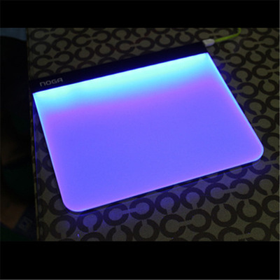 Le jeu acrylique d'anime fait sur commande simple et élégant a mené le tapis de souris 3d