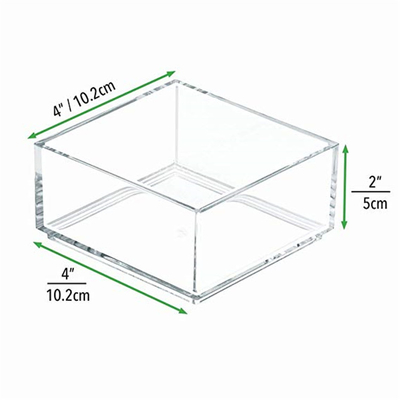 Supports acryliques clairs adaptés aux besoins du client de brochure de la lucite 4x6/support collant bloc-notes de papier