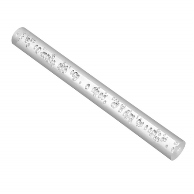 Barre ronde de biens de Rod PMMA de bulle de taille adaptée aux besoins du client par espace libre acrylique classique d'affichage de magasin