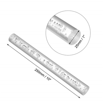 Barre ronde de biens de Rod PMMA de bulle de taille adaptée aux besoins du client par espace libre acrylique classique d'affichage de magasin