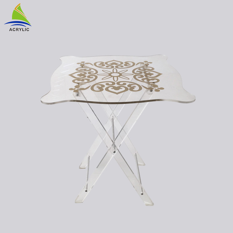 Table basse de luxe de salon d'impression/haut table basse d'espace libre pour le salon